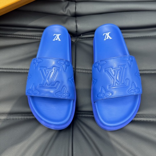 Cheap Louis Vuitton Slippers For Men #1207882 Replica Wholesale [$52.00 USD] [ITEM#1207882] on Replica Louis Vuitton Slippers