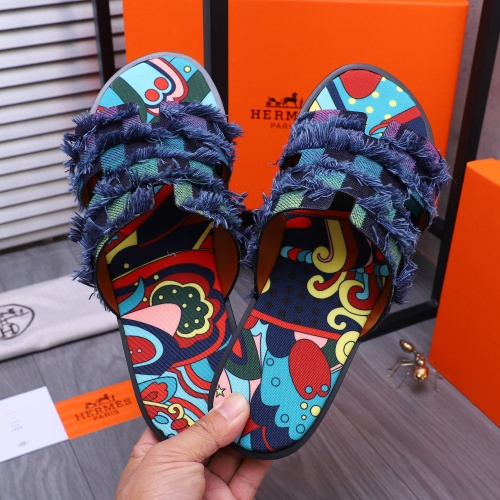 Cheap Hermes Slippers For Men #1207889 Replica Wholesale [$48.00 USD] [ITEM#1207889] on Replica Hermes Slippers