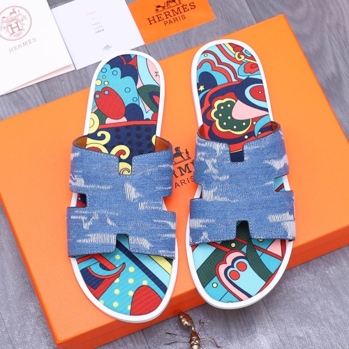 Cheap Hermes Slippers For Men #1207890 Replica Wholesale [$48.00 USD] [ITEM#1207890] on Replica Hermes Slippers