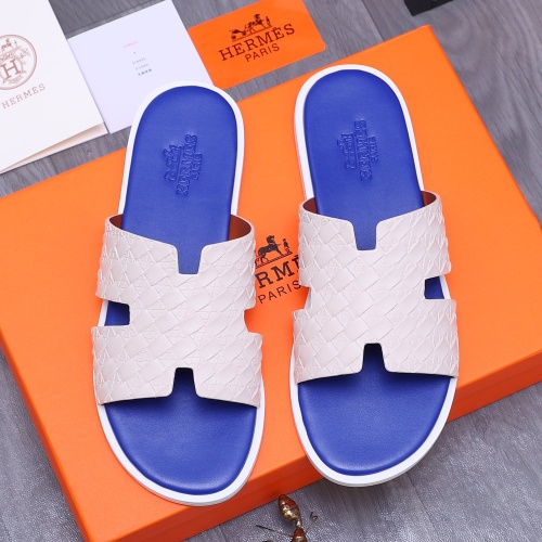 Cheap Hermes Slippers For Men #1207893 Replica Wholesale [$48.00 USD] [ITEM#1207893] on Replica Hermes Slippers