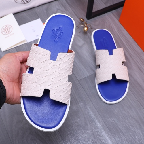 Cheap Hermes Slippers For Men #1207893 Replica Wholesale [$48.00 USD] [ITEM#1207893] on Replica Hermes Slippers