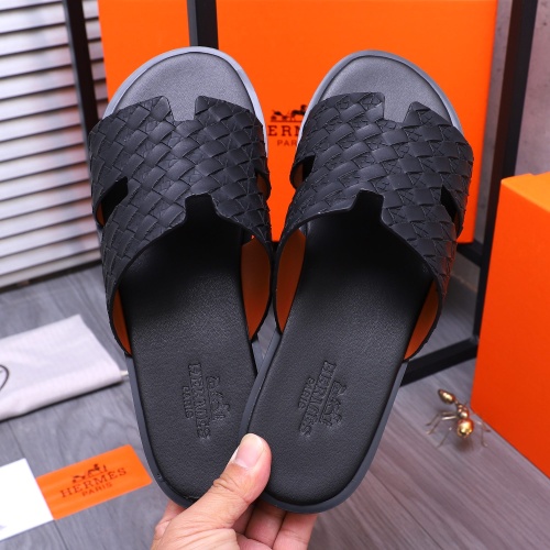 Cheap Hermes Slippers For Men #1207894 Replica Wholesale [$48.00 USD] [ITEM#1207894] on Replica Hermes Slippers