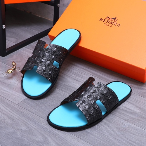 Cheap Hermes Slippers For Men #1207895 Replica Wholesale [$48.00 USD] [ITEM#1207895] on Replica Hermes Slippers