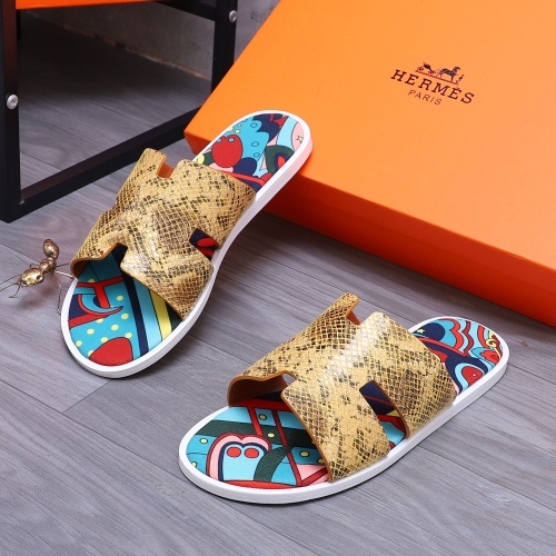 Cheap Hermes Slippers For Men #1207899 Replica Wholesale [$48.00 USD] [ITEM#1207899] on Replica Hermes Slippers