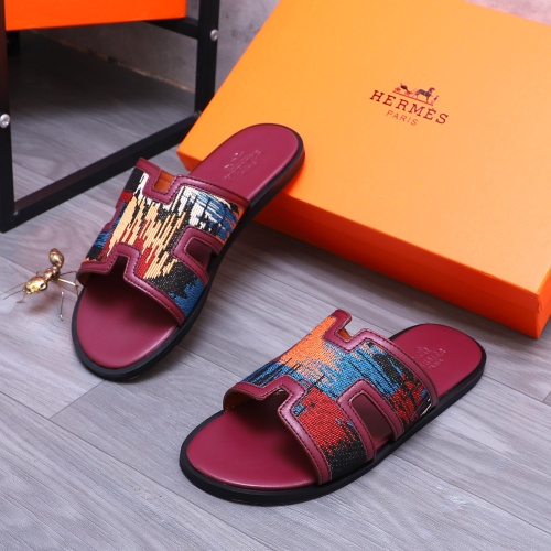 Cheap Hermes Slippers For Men #1207900 Replica Wholesale [$48.00 USD] [ITEM#1207900] on Replica Hermes Slippers