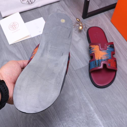 Cheap Hermes Slippers For Men #1207900 Replica Wholesale [$48.00 USD] [ITEM#1207900] on Replica Hermes Slippers