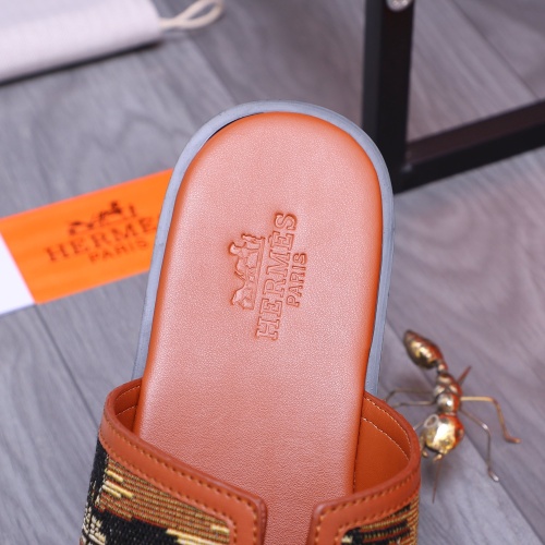 Cheap Hermes Slippers For Men #1207901 Replica Wholesale [$48.00 USD] [ITEM#1207901] on Replica Hermes Slippers