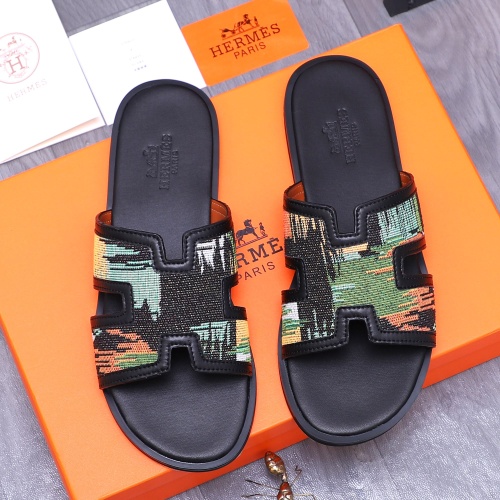 Cheap Hermes Slippers For Men #1207902 Replica Wholesale [$48.00 USD] [ITEM#1207902] on Replica Hermes Slippers