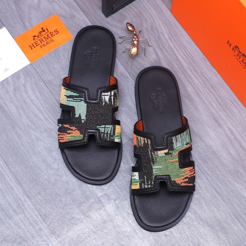 Cheap Hermes Slippers For Men #1207902 Replica Wholesale [$48.00 USD] [ITEM#1207902] on Replica Hermes Slippers