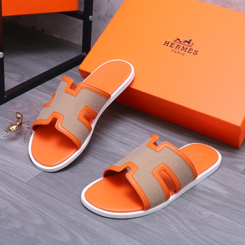 Cheap Hermes Slippers For Men #1207903 Replica Wholesale [$48.00 USD] [ITEM#1207903] on Replica Hermes Slippers