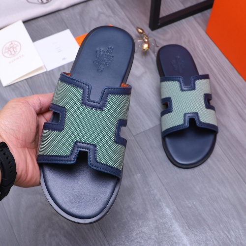 Cheap Hermes Slippers For Men #1207904 Replica Wholesale [$48.00 USD] [ITEM#1207904] on Replica Hermes Slippers