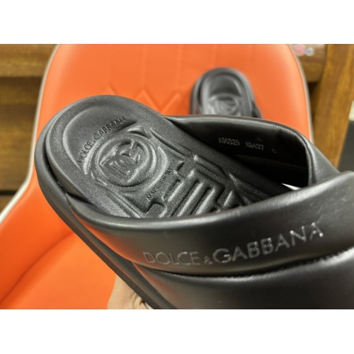 Cheap Dolce &amp; Gabbana D&amp;G Slippers For Men #1207905 Replica Wholesale [$60.00 USD] [ITEM#1207905] on Replica Dolce &amp; Gabbana D&amp;G Slippers