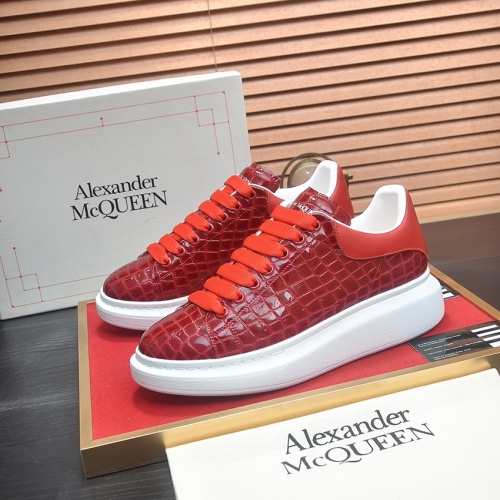 Cheap Alexander McQueen Casual Shoes For Men #1207966 Replica Wholesale [$80.00 USD] [ITEM#1207966] on Replica Alexander McQueen Casual Shoes