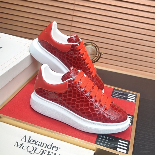 Cheap Alexander McQueen Casual Shoes For Men #1207966 Replica Wholesale [$80.00 USD] [ITEM#1207966] on Replica Alexander McQueen Casual Shoes