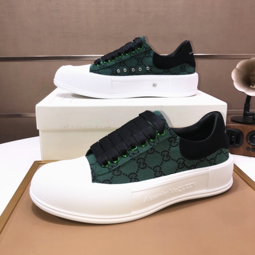 Cheap Alexander McQueen Casual Shoes For Women #1207991 Replica Wholesale [$80.00 USD] [ITEM#1207991] on Replica Alexander McQueen Casual Shoes