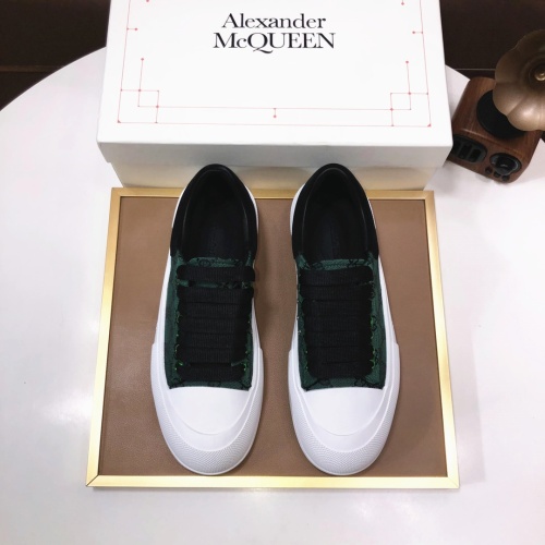 Cheap Alexander McQueen Casual Shoes For Women #1207991 Replica Wholesale [$80.00 USD] [ITEM#1207991] on Replica Alexander McQueen Casual Shoes
