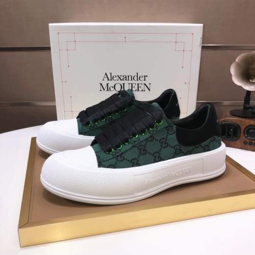 Cheap Alexander McQueen Casual Shoes For Women #1207991 Replica Wholesale [$80.00 USD] [ITEM#1207991] on Replica Alexander McQueen Casual Shoes