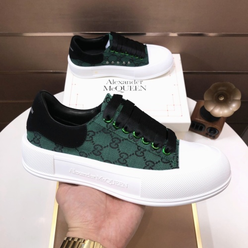 Cheap Alexander McQueen Casual Shoes For Women #1207991 Replica Wholesale [$80.00 USD] [ITEM#1207991] on Replica Alexander McQueen Casual Shoes