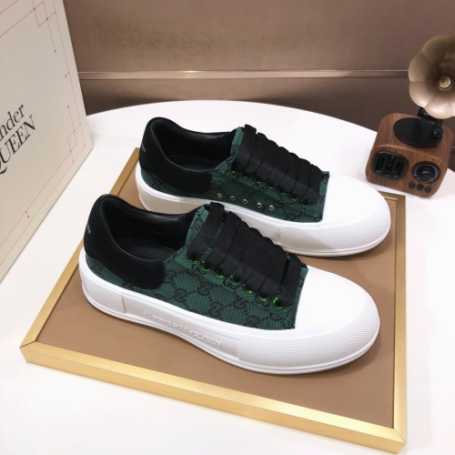 Cheap Alexander McQueen Casual Shoes For Men #1207992 Replica Wholesale [$80.00 USD] [ITEM#1207992] on Replica Alexander McQueen Casual Shoes