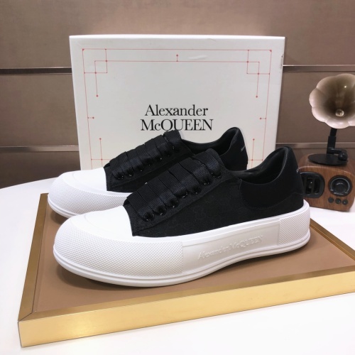 Cheap Alexander McQueen Casual Shoes For Men #1207996 Replica Wholesale [$80.00 USD] [ITEM#1207996] on Replica Alexander McQueen Casual Shoes