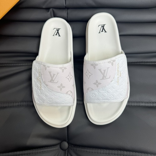 Cheap Louis Vuitton Slippers For Men #1208008 Replica Wholesale [$52.00 USD] [ITEM#1208008] on Replica Louis Vuitton Slippers