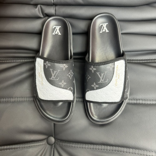 Cheap Louis Vuitton Slippers For Men #1208010 Replica Wholesale [$52.00 USD] [ITEM#1208010] on Replica Louis Vuitton Slippers