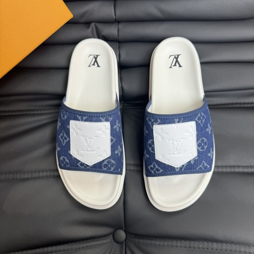 Cheap Louis Vuitton Slippers For Men #1208012 Replica Wholesale [$52.00 USD] [ITEM#1208012] on Replica Louis Vuitton Slippers