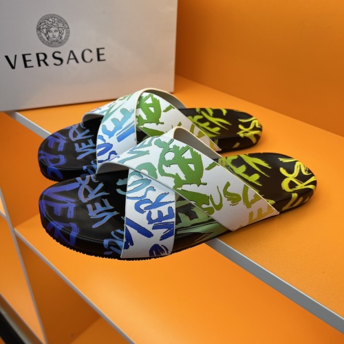 Cheap Versace Slippers For Men #1208132 Replica Wholesale [$52.00 USD] [ITEM#1208132] on Replica Versace Slippers