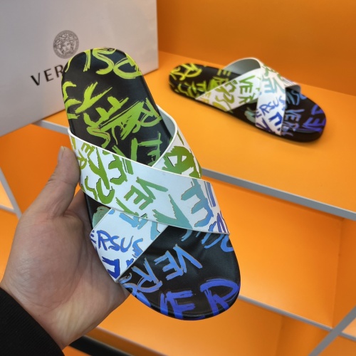 Cheap Versace Slippers For Men #1208132 Replica Wholesale [$52.00 USD] [ITEM#1208132] on Replica Versace Slippers