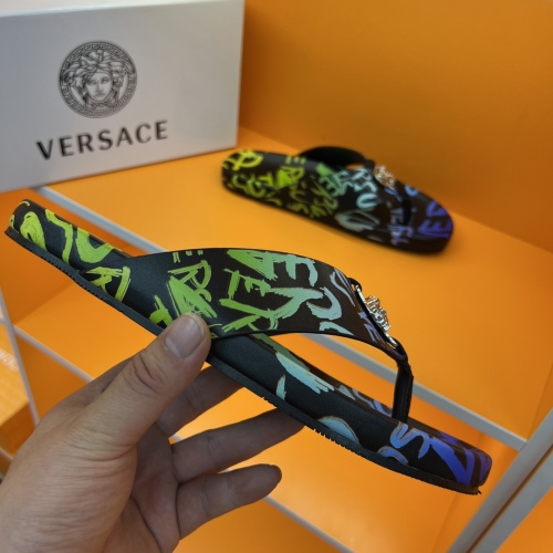 Cheap Versace Slippers For Men #1208137 Replica Wholesale [$52.00 USD] [ITEM#1208137] on Replica Versace Slippers