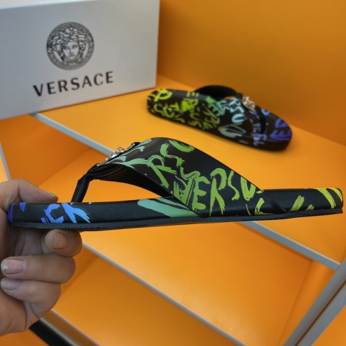 Cheap Versace Slippers For Men #1208137 Replica Wholesale [$52.00 USD] [ITEM#1208137] on Replica Versace Slippers
