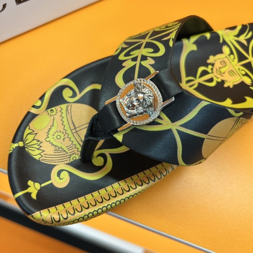 Cheap Versace Slippers For Men #1208141 Replica Wholesale [$52.00 USD] [ITEM#1208141] on Replica Versace Slippers