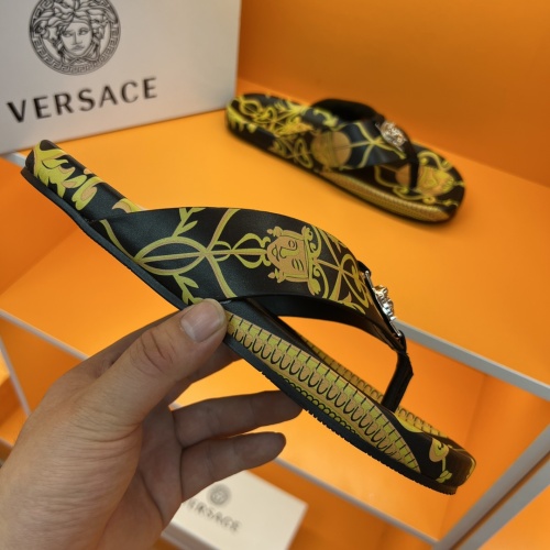 Cheap Versace Slippers For Men #1208141 Replica Wholesale [$52.00 USD] [ITEM#1208141] on Replica Versace Slippers