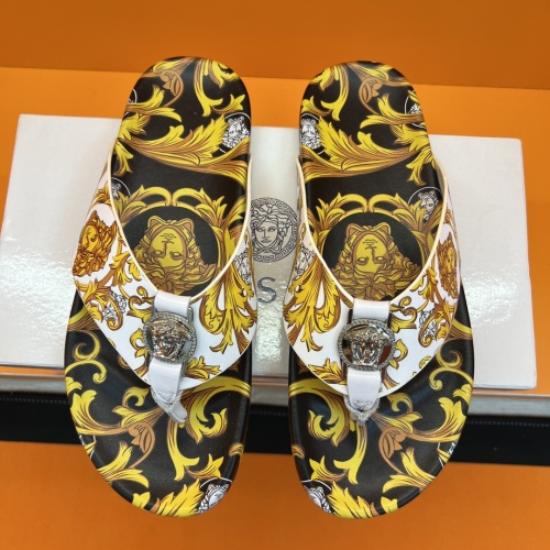 Cheap Versace Slippers For Men #1208142 Replica Wholesale [$52.00 USD] [ITEM#1208142] on Replica Versace Slippers