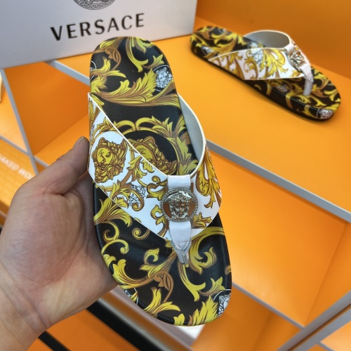 Cheap Versace Slippers For Men #1208142 Replica Wholesale [$52.00 USD] [ITEM#1208142] on Replica Versace Slippers