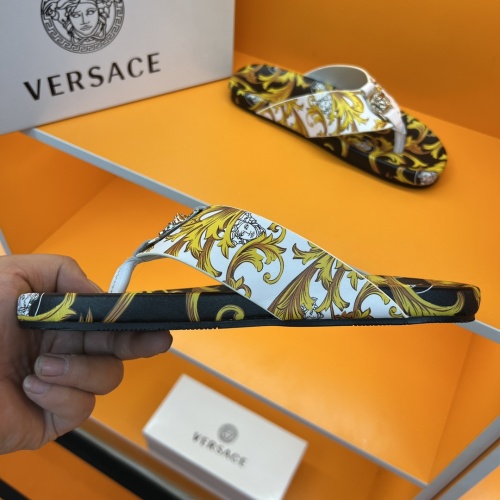 Cheap Versace Slippers For Men #1208142 Replica Wholesale [$52.00 USD] [ITEM#1208142] on Replica Versace Slippers