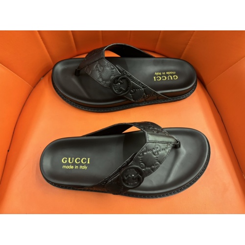 Cheap Gucci Slippers For Men #1208148 Replica Wholesale [$56.00 USD] [ITEM#1208148] on Replica Gucci Slippers