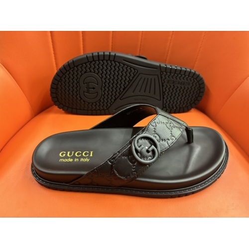 Cheap Gucci Slippers For Men #1208148 Replica Wholesale [$56.00 USD] [ITEM#1208148] on Replica Gucci Slippers