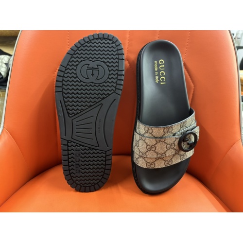 Cheap Gucci Slippers For Men #1208158 Replica Wholesale [$56.00 USD] [ITEM#1208158] on Replica Gucci Slippers