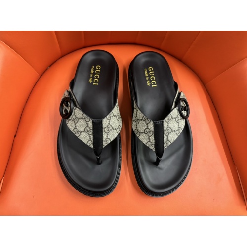 Cheap Gucci Slippers For Men #1208159 Replica Wholesale [$56.00 USD] [ITEM#1208159] on Replica 