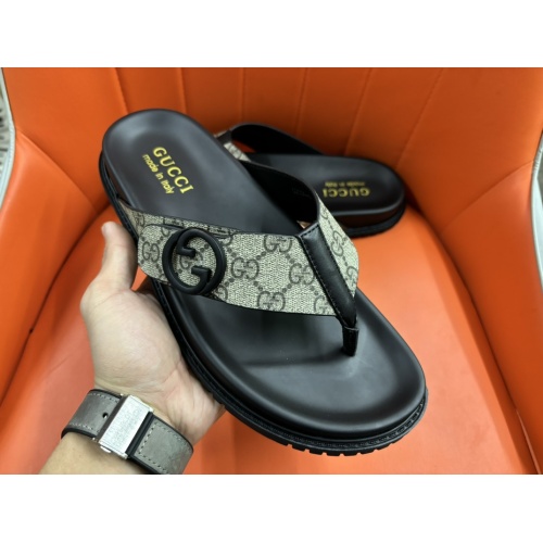 Cheap Gucci Slippers For Men #1208159 Replica Wholesale [$56.00 USD] [ITEM#1208159] on Replica 