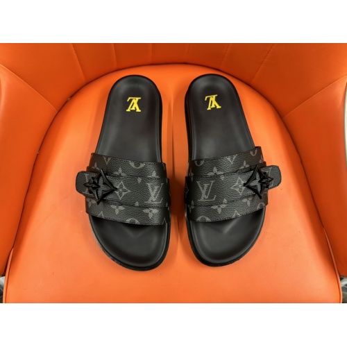 Cheap Louis Vuitton Slippers For Men #1208169 Replica Wholesale [$56.00 USD] [ITEM#1208169] on Replica Louis Vuitton Slippers