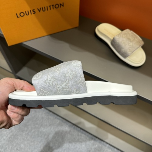 Cheap Louis Vuitton Slippers For Men #1208188 Replica Wholesale [$56.00 USD] [ITEM#1208188] on Replica Louis Vuitton Slippers