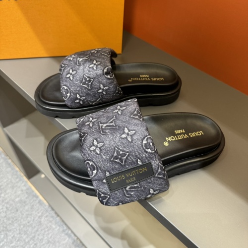 Cheap Louis Vuitton Slippers For Men #1208190 Replica Wholesale [$56.00 USD] [ITEM#1208190] on Replica Louis Vuitton Slippers