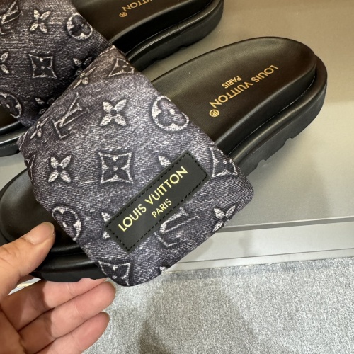 Cheap Louis Vuitton Slippers For Men #1208190 Replica Wholesale [$56.00 USD] [ITEM#1208190] on Replica Louis Vuitton Slippers