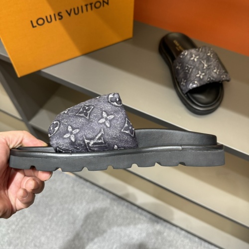 Cheap Louis Vuitton Slippers For Men #1208190 Replica Wholesale [$56.00 USD] [ITEM#1208190] on Replica Louis Vuitton Slippers