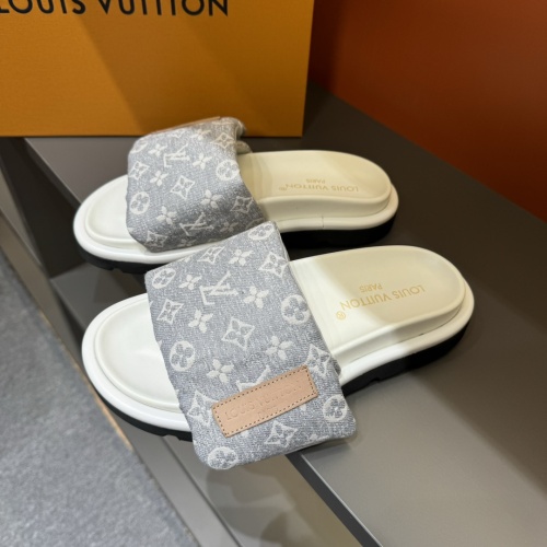 Cheap Louis Vuitton Slippers For Men #1208192 Replica Wholesale [$56.00 USD] [ITEM#1208192] on Replica Louis Vuitton Slippers