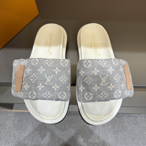 Cheap Louis Vuitton Slippers For Men #1208192 Replica Wholesale [$56.00 USD] [ITEM#1208192] on Replica Louis Vuitton Slippers