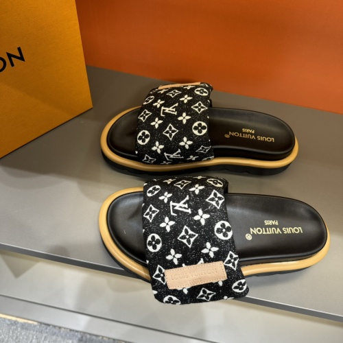 Cheap Louis Vuitton Slippers For Men #1208199 Replica Wholesale [$56.00 USD] [ITEM#1208199] on Replica Louis Vuitton Slippers