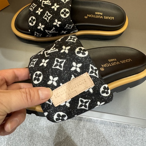 Cheap Louis Vuitton Slippers For Men #1208199 Replica Wholesale [$56.00 USD] [ITEM#1208199] on Replica Louis Vuitton Slippers